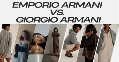 emporio armani original vs fake|difference between armani and emporio.